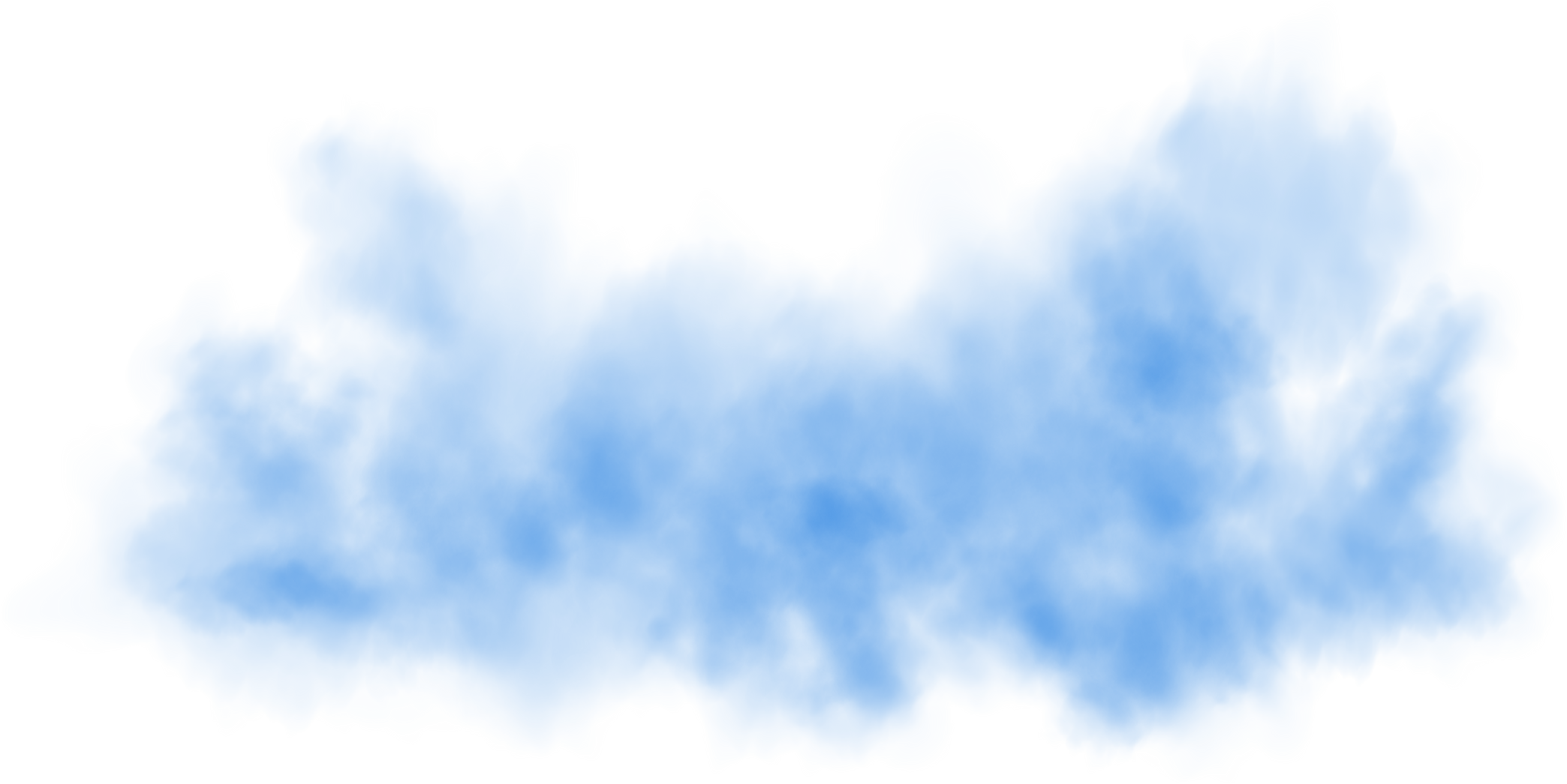 Blue fog in slow motion. Realistic atmospheric blue smoke. Blue fume slowly floating rises up.